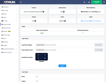 Câmera no Estúdio (Vídeo)