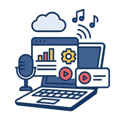 Site para Web Rádio